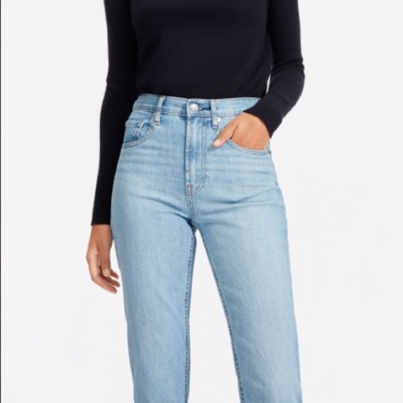 EVERLANE | 25 CHEEKY HIGH RISE DENIM JEANS - Picture 7 of 11